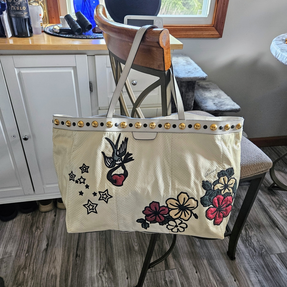 Gucci Tattoo Babouska Python XL Tote